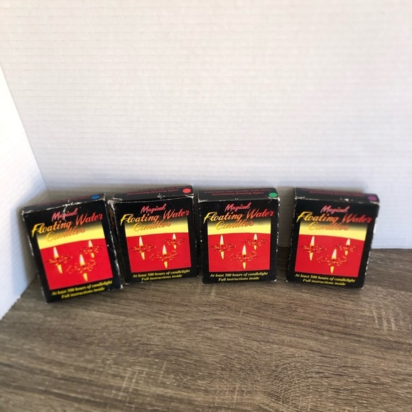 Vtg Magical Floating Water Candles - Picture 2 of 12